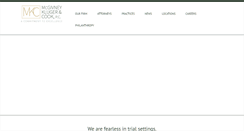Desktop Screenshot of mcgivneyandkluger.com